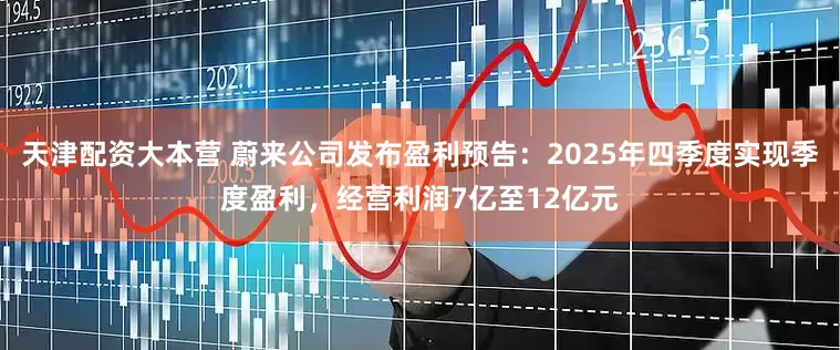 天津配资大本营 蔚来公司发布盈利预告：2025年四季度实现季度盈利，经营利润7亿至12亿元